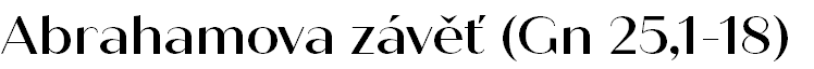 Abrahamova závěť